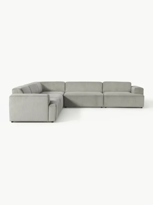 XL-Ecksofa Melva aus Cord