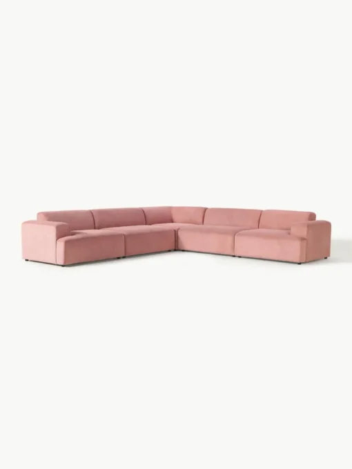 XL-Ecksofa Melva aus Cord