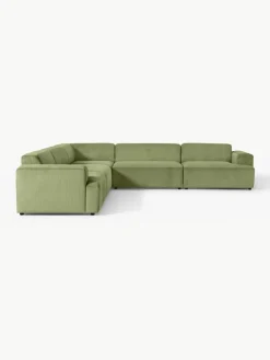 XL-Ecksofa Melva aus Cord