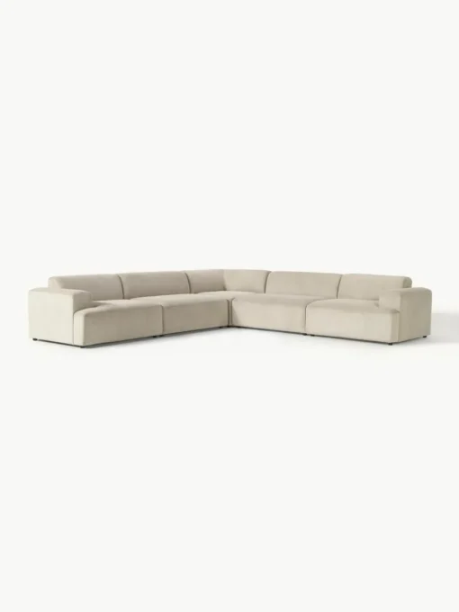XL-Ecksofa Melva aus Cord