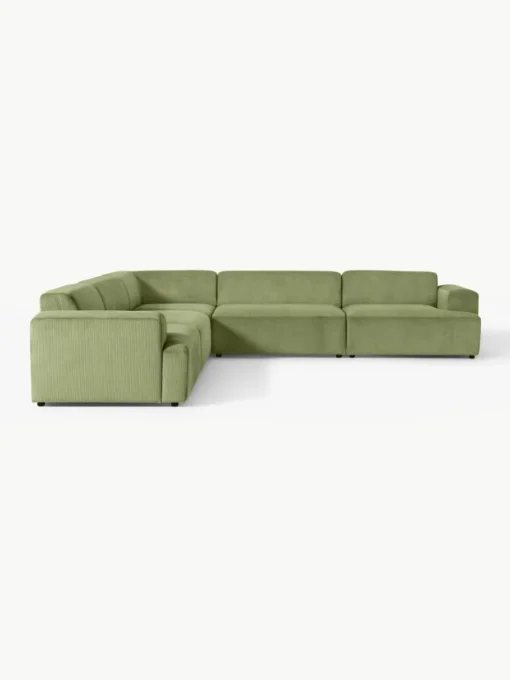 XL-Ecksofa Melva aus Cord