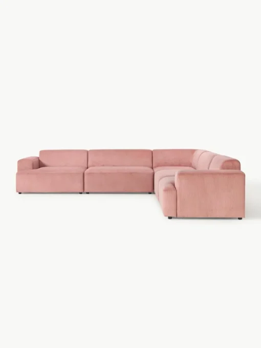 XL-Ecksofa Melva aus Cord