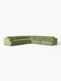 XL-Ecksofa Melva aus Cord