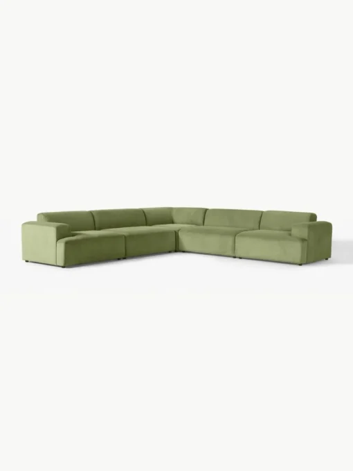 XL-Ecksofa Melva aus Cord