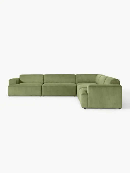 XL-Ecksofa Melva aus Cord