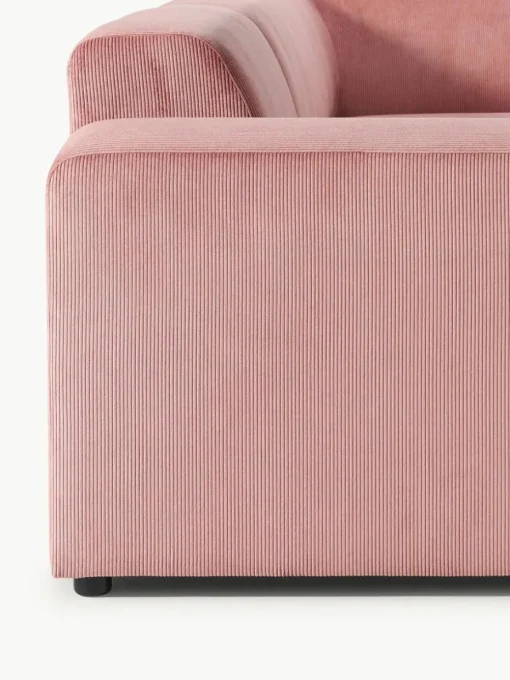 XL-Ecksofa Melva aus Cord