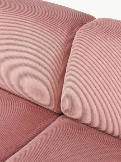 XL-Ecksofa Melva aus Cord