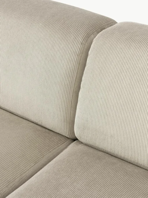 XL-Ecksofa Melva aus Cord