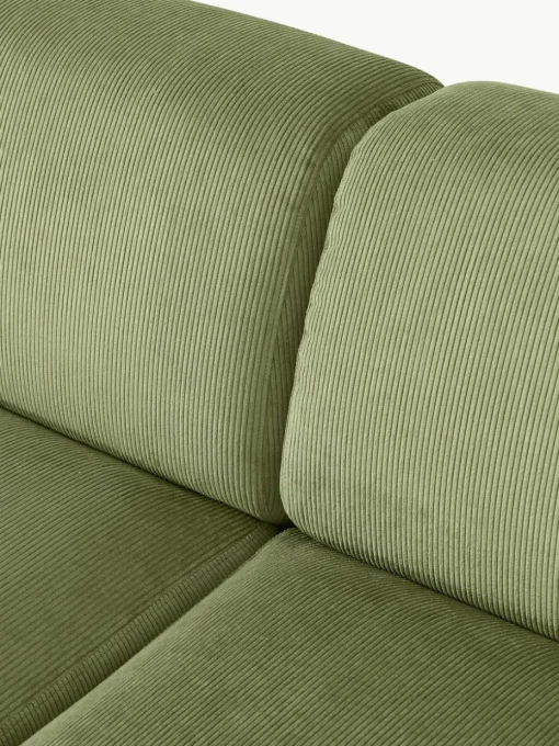 XL-Ecksofa Melva aus Cord