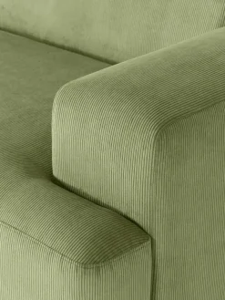 XL-Ecksofa Melva aus Cord