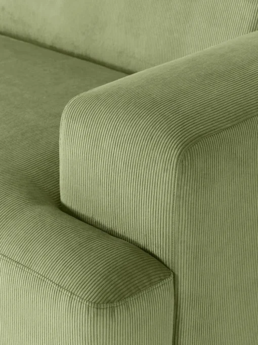 XL-Ecksofa Melva aus Cord
