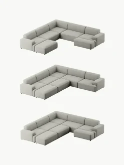 XL-Ecksofa Melva aus Cord