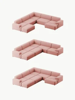 XL-Ecksofa Melva aus Cord