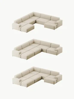XL-Ecksofa Melva aus Cord