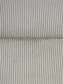 XL-Hocker Melva aus Cord, B 116 x T 42 cm