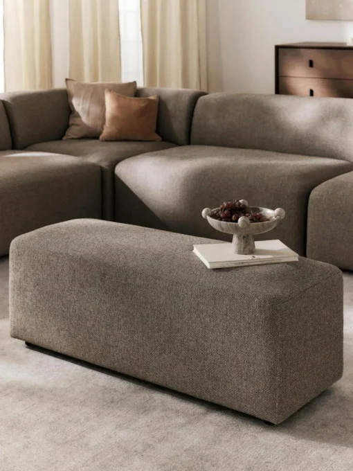 XL-Hocker Melva, B 116 x T 42 cm