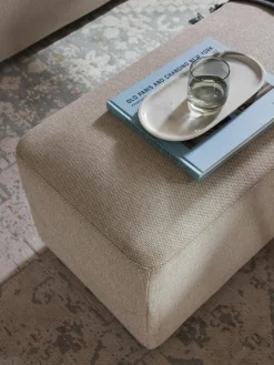 XL-Hocker Melva, B 116 x T 42 cm