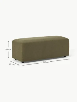 XL-Hocker Melva, B 116 x T 42 cm