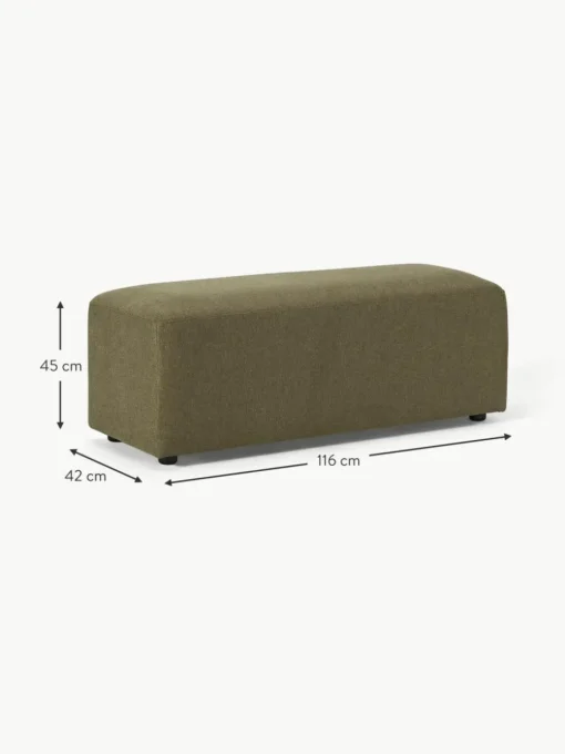 XL-Hocker Melva, B 116 x T 42 cm