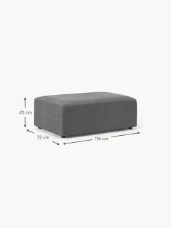 XL-Hocker Melva, B 116 x T 72 cm