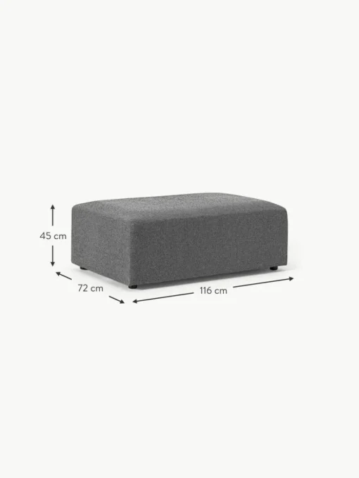 XL-Hocker Melva, B 116 x T 72 cm