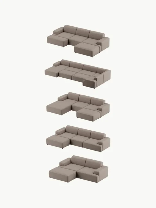 XL-Hocker Melva, B 116 x T 72 cm