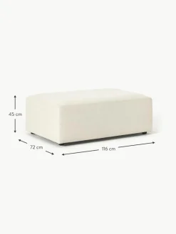 XL-Hocker Melva, B 116 x T 72 cm