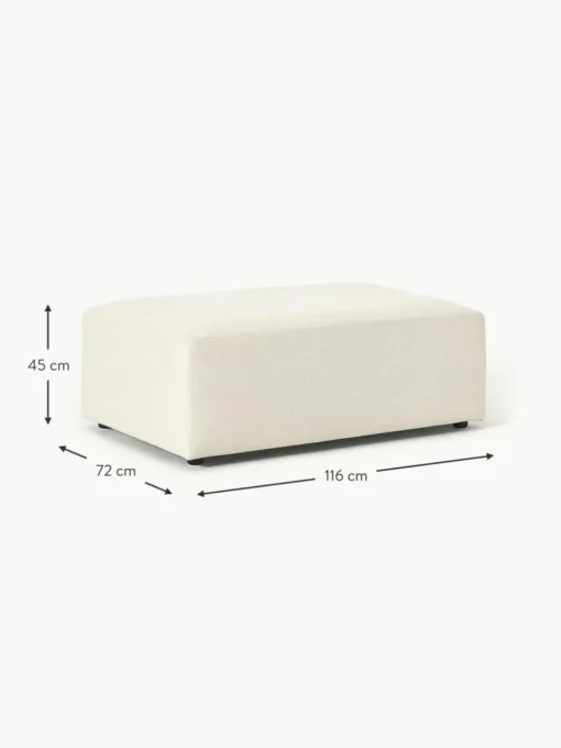 XL-Hocker Melva, B 116 x T 72 cm