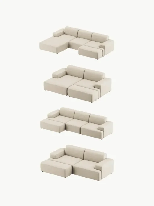XL-Hocker Melva, B 116 x T 42 cm