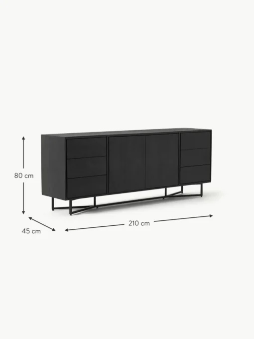 XL-Sideboard Luca aus Mangoholz