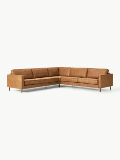 XL-Wohnlandschaft Hunter aus recyceltem Leder