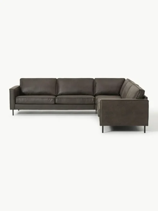XL-Wohnlandschaft Hunter aus recyceltem Leder