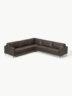 XL-Wohnlandschaft Hunter aus recyceltem Leder
