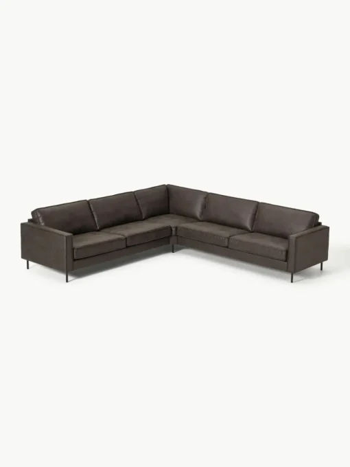 XL-Wohnlandschaft Hunter aus recyceltem Leder