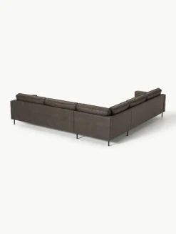 XL-Wohnlandschaft Hunter aus recyceltem Leder