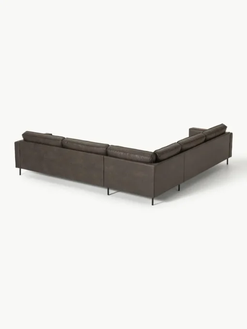 XL-Wohnlandschaft Hunter aus recyceltem Leder