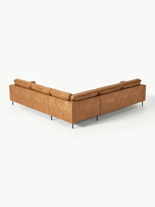 XL-Wohnlandschaft Hunter aus recyceltem Leder