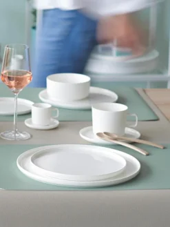 XS Fine Bone China Brotteller Oco, 6 Stück
