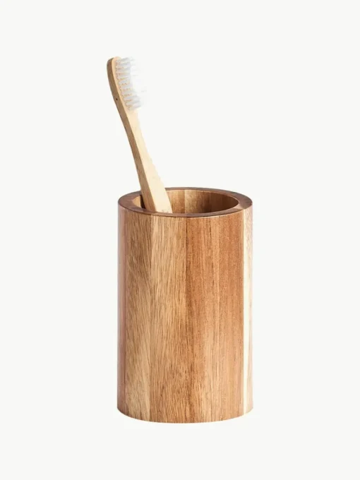 Zahnputzbecher Wood aus Akazienholz